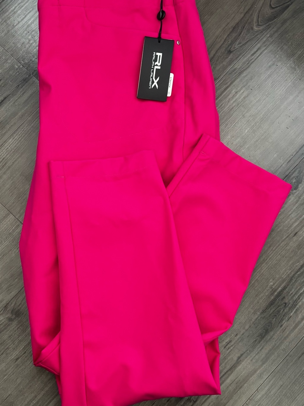 Ralph Lauren  RLX SIZE 16 Women's Hot Pink Stretch Pants NWT